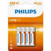 4 Pack AAA Size Batteries