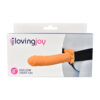 Loving Joy 8 Inch Hollow Strap On Vanilla - Image 7