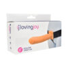 Loving Joy 8 Inch Hollow Strap On Vanilla - Image 6