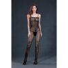 Moonlight Lace and Fishnet Bodystocking Black One Size - Image 3