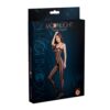 Moonlight Black Stripe Crotchless Bodystocking One Size - Image 5