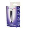Loving Joy 10 Function Rechargeable Bullet Vibrator Silver - Image 5