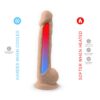 SilexD 15 inch Realistic Silicone Dual Density Dildo with Suction Cup with Balls - Image 7