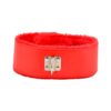Bound to Please Furry Collar with Leash Red - Image 5