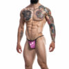 C4M G-String Pink Skai Extra Large - Image 3