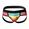 C4M Mixed Jockstrap Rainbow Large