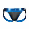 C4M Desire Jockstrap Blue Leatherette Small - Image 3