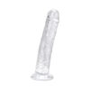 Loving Joy 8.5 Inch Suction Cup Dildo Clear