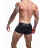 C4M Peekaboo Black Leatherette Mini Pants Large - Image 3