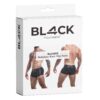 C4M Peekaboo Black Leatherette Mini Pants Large - Image 5