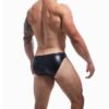 C4M Boost Black Leatherette Bikini Brief Medium - Image 3