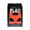 Bound to Play Kitty Cat Face Mask Red - Image 4