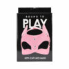 Bound to Play Kitty Cat Face Mask Pink - Image 4