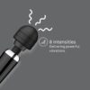 Loving Joy Rechargeable Magic Wand Vibrator Black - Image 5