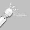 Loving Joy Rechargeable Magic Wand Vibrator White - Image 5