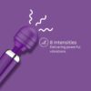 Loving Joy Rechargeable Magic Wand Vibrator Purple - Image 4