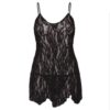 Leg Avenue Rose Lace Flair Chemise - Image 5