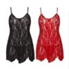 Leg Avenue Rose Lace Flair Chemise - Image 3
