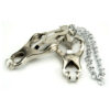Bound to Please Squeezer Teaser Clover Nipple Clamps with Chain - Image 3