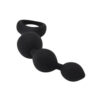 Loving Joy Triple Ripple Anal Beads-Black - Image 7
