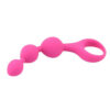 Loving Joy Triple Ripple Anal Beads-Pink - Image 4