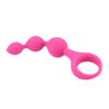 Loving Joy Triple Ripple Anal Beads-Pink - Image 5