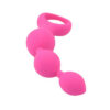 Loving Joy Triple Ripple Anal Beads-Pink - Image 6