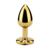 Precious Metals Heart Shaped Butt Plug-Gold - Image 5