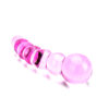 Spectrum Ribbed Glass Dildo - Image 6