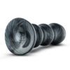 Jet Black Jack Large Ribbed Butt Plug 7 inches - Image 5