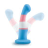 Avant Pride True Blue Silicone Dildo - Image 6