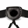 Unisex Hollow Strap-On 6 Inch Black - Image 4