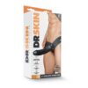 Unisex Hollow Strap-On 6 Inch Black - Image 5