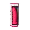 SilexD 9 inch Realistic Silicone Dual Density Dildo with Suction Cup Pink - Image 8
