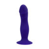 Loving Joy 6 Inch Silicone Dildo with Suction Cup Midnight Blue - Image 6
