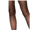 Leg Avenue Sheer Thigh High Stockings with attached Lace Garterbelt - Image 4